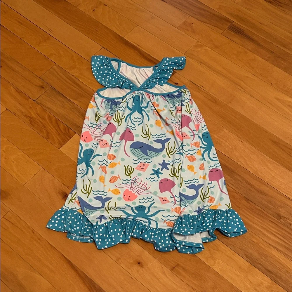 Ocean Adventure Kids Dress - Picture 5 of 5